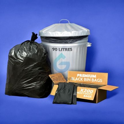 Multitex - Premium - Black Bin Bags
