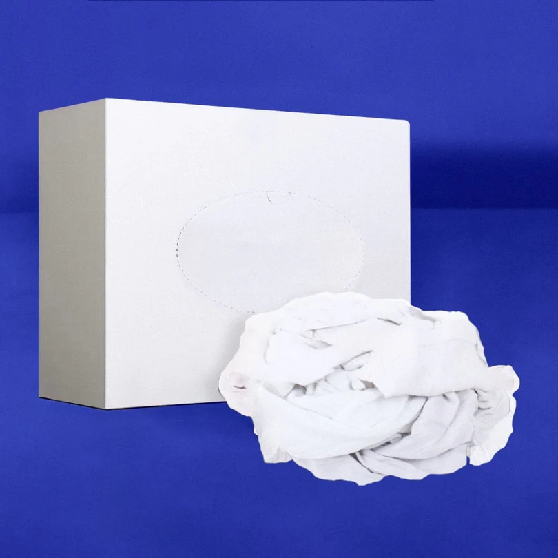 CLEANING RAGS - T SHIRT - WHITE CLEANING RAGS - T SHIRT - WHITE - Image 1