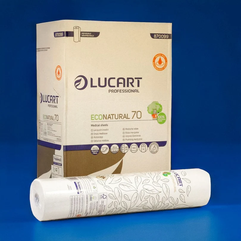 ECONATURAL - EXTRA WIDE 2PLY COUCH ROLLS ECONATURAL - EXTRA WIDE 2PLY COUCH ROLLS - Image 1