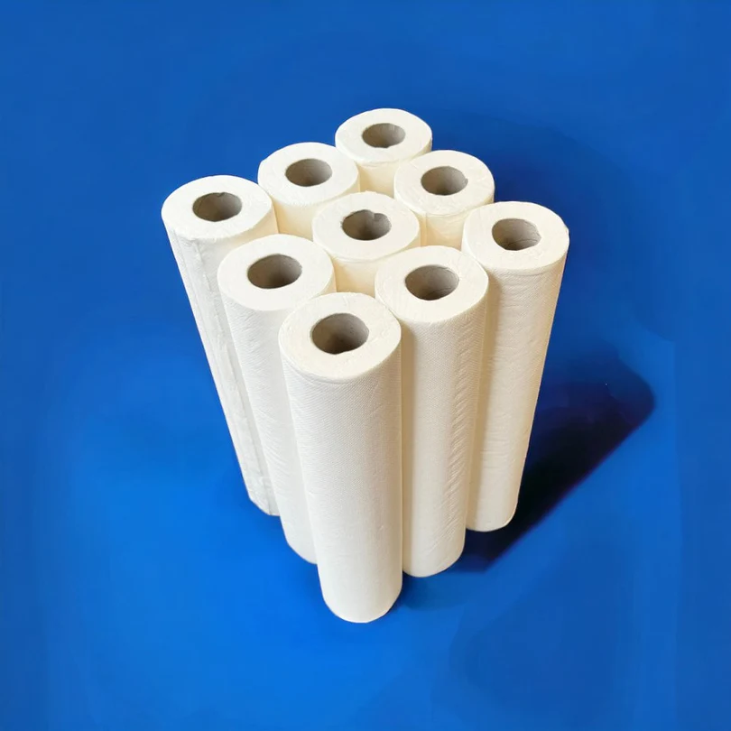 GALLEON ESSENTIAL EMBOSED 2 PLY WHITE COUCH ROLLS EMBOSED 2 PLY WHITE COUCH ROLLS - Image 1