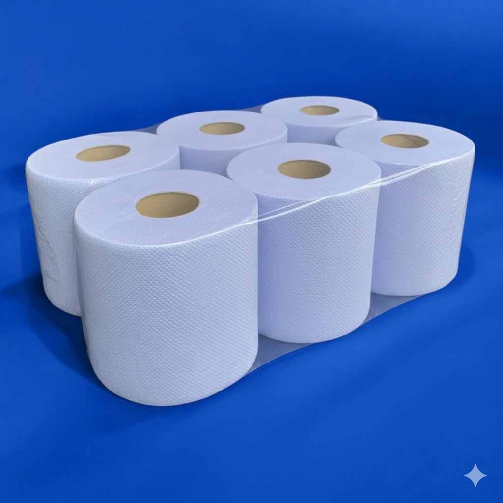 MULTITEX CORP BUNDLE OFFER VALUE 2 PLY BLUE CENTREFEED ROLLS BUNDLE OFFER: VALUE 2 PLY BLUE CENTREFEED ROLLS - Image 1