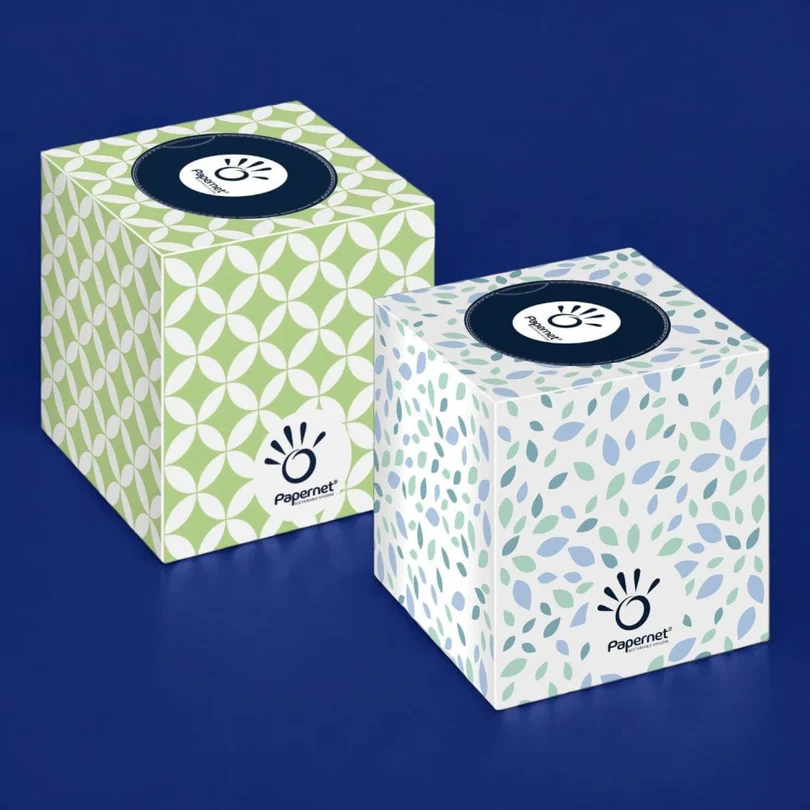 PAPERNET - WHITE FACIAL TISSUES - 2PLY PAPERNET - WHITE FACIAL TISSUES - 2PLY - Image 1