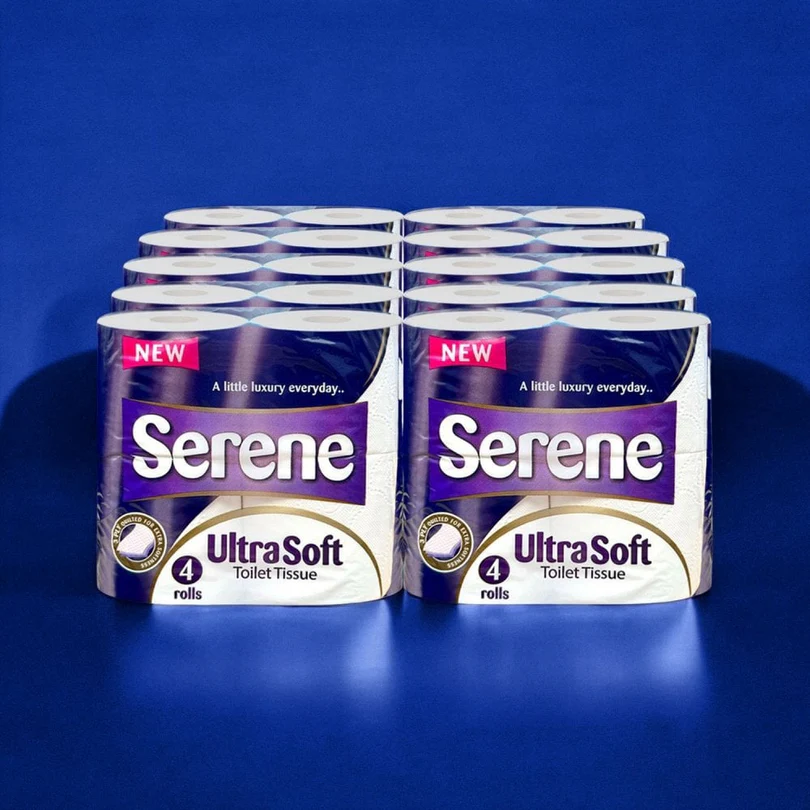SERENE - ULTRASOFT 3 PLY TOILET ROLL SERENE - ULTRASOFT 3 PLY TOILET ROLL - Image 1